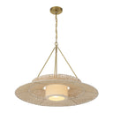 Janipher 29.5'' Soft Gold Chandelier