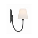 Juno 6'' Black Forged Sconce