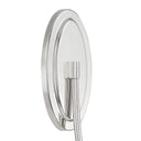 Juno 6'' Polished Nickel Sconce