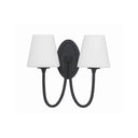 Juno 15'' Black Forged Sconce