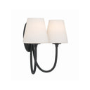 Juno 15'' Black Forged Sconce
