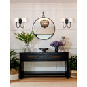 Juno 15'' Black Forged Sconce