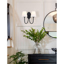 Juno 15'' Black Forged Sconce