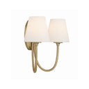 Juno 15'' Vibrant Gold Sconce