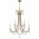 Karrington 30'' Aged Brass Chandelier