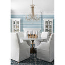 Karrington 30'' Aged Brass Chandelier