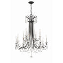 Karrington 30'' Matte Black Chandelier