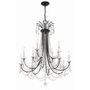 Karrington 30'' Matte Black Chandelier