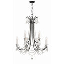 Karrington 30'' Matte Black Chandelier