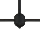 Keenan 48'' Black Forged Linear Chandelier