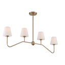 Keenan 48'' Vibrant Gold Linear Chandelier