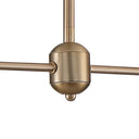 Keenan 48'' Vibrant Gold Linear Chandelier