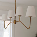 Keenan 48'' Vibrant Gold Linear Chandelier