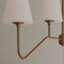 Keenan 48'' Vibrant Gold Linear Chandelier