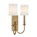 Lloyd 14.5'' Aged Brass Sconce