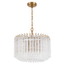 Lofton 18'' Aged Brass Chandelier