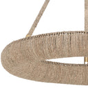Oakley 24'' Integrated LED Soft Gold Semi Flush Mount