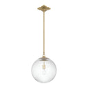 Orly 14'' Aged Brass Pendant
