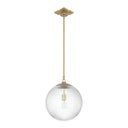 Orly 14'' Aged Brass Pendant