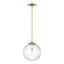 Orly 14'' Aged Brass Pendant