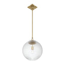 Orly 14'' Aged Brass Pendant