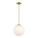Orly 14'' Aged Brass Pendant