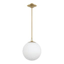 Orly 14'' Aged Brass Pendant