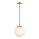 Orly 14'' Aged Brass Pendant