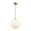 Orly 14'' Aged Brass Pendant