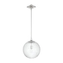Orly 14'' Polished Nickel Pendant