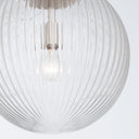 Orly 14'' Polished Nickel Pendant