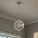 Orly 14'' Polished Nickel Pendant