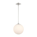 Orly 14'' Polished Nickel Pendant