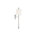 Rachel 8'' Polished Nickel Sconce