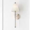 Riverdale 6'' Polished Nickel Sconce