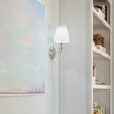 Riverdale 6'' Polished Nickel Sconce