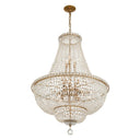 Roslyn 28'' Aged Brass Chandelier
