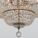 Roslyn 28'' Aged Brass Chandelier