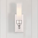 Wilcox 4.75'' LED Polished Nickel Sconce
