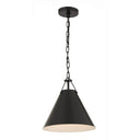 Xavier 12'' Matte Black Pendant