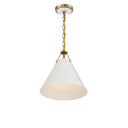 Xavier 12'' Vibrant Gold Pendant