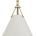 Xavier 12'' Vibrant Gold Pendant