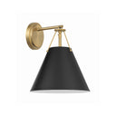 Xavier 10'' Vibrant Gold Sconce