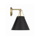 Xavier 10'' Vibrant Gold Sconce