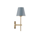 Xavier 6'' Vibrant Gold + Blue Sconce