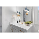 Xavier 6'' Vibrant Gold + Blue Sconce