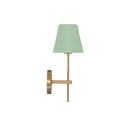 Xavier 6'' Vibrant Gold + Green Sconce