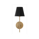 Xavier 6'' Vibrant Gold Sconce