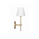 Xavier 6'' Vibrant Gold Sconce