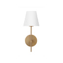Xavier 6'' Vibrant Gold Sconce